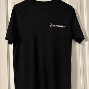 Black Marines Short Sleeve Tee